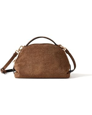 Borbonese Small Bauletto Bag - Brown