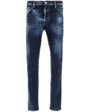 DSquared² Stretch Denim Jeans - Blue