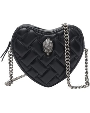Kurt Geiger Kensington Heart X Body Crossbody Bag - Black