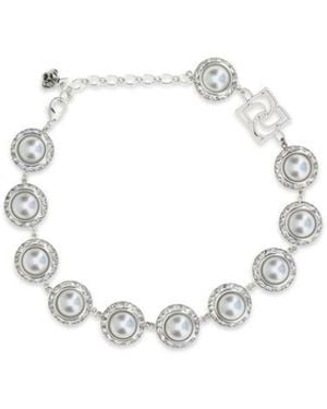 Magda Butrym Silver Metal Necklace - Metallic