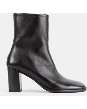 Marsèll Norma Leather Ankle Boots - Black