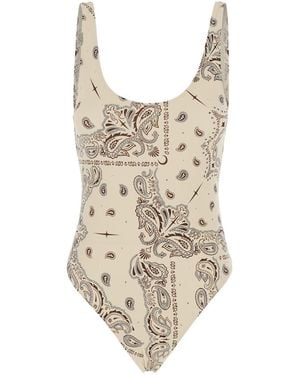 VENUJA One-Piece Swimsuit Polyamide Swimwear - White