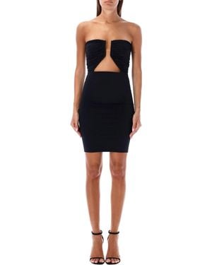 Rick Owens Prong Mini Dress - Black