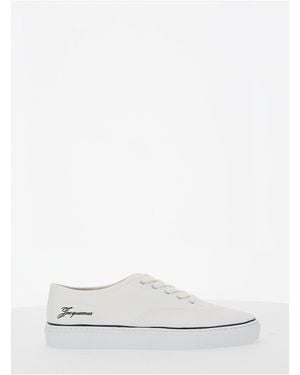 Jacquemus Sneakers Les Fefe Cotton - White