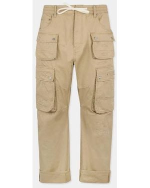 DSquared² Dsquared2 Multi-Pocket Utility Cargo Pants - Natural