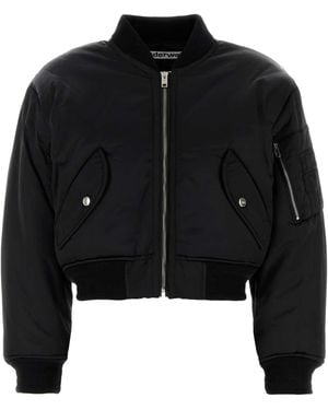 Alexander Wang Nylon Bomber Jacket - Black