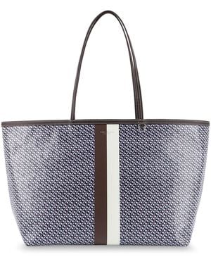 Tory Burch The Racer Tote Shoulder Bag - Blue