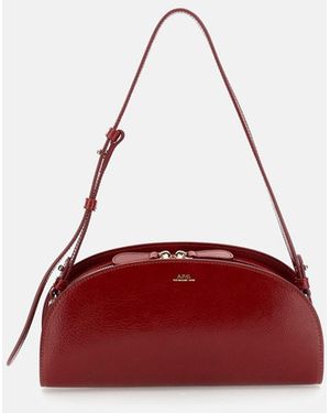A.P.C. Halfmoon Bag Demi Lune - Red