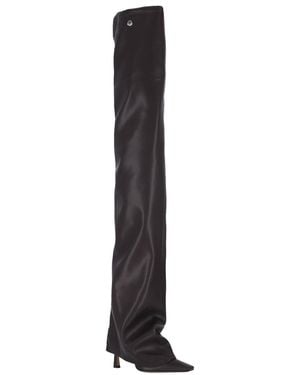 The Attico 95Mm Robin Otk Thigh High Boots in Black | Lyst UK
