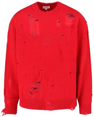 Charles Jeffrey Wool Blend Sweater - Red