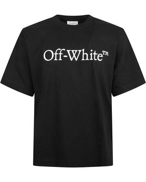 Off-White c/o Virgil Abloh Skate Logo T-Shirt - Black