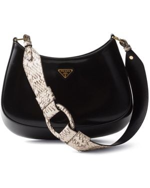 Prada Cleo Shoulder Bag - Black