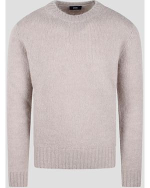 Herno Alpaca Jumper - Natural