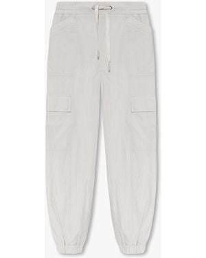 Moncler Cotton Trousers - White