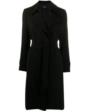 Theory Oaklane Trench Coat - Black