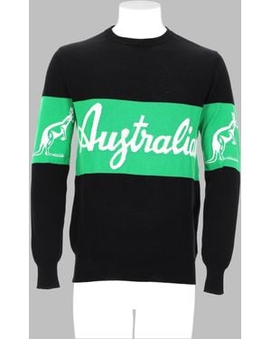 Gcds Cotton Sweater Sweaters - Green
