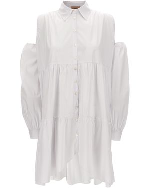 Le twins Fara Dress - White