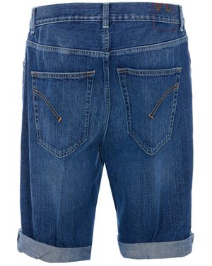 Dondup Shorts Cotton - Blue