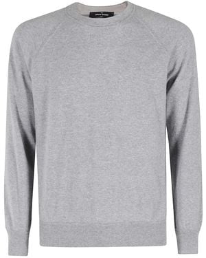 Gran Sasso Girocollo Cachemire - Gray