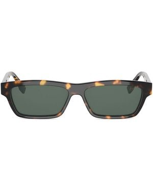 Fendi Ff Squared Acetato Sunglasses - Green