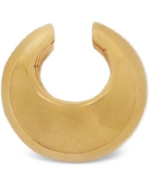 Jil Sander Brass Earrings - Metallic
