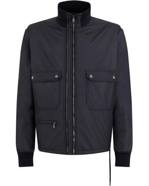 Dolce & Gabbana Bomber Jacket Polyester - Blue