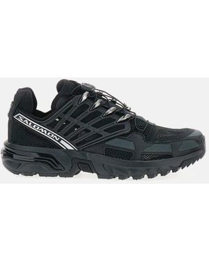 Salomon Technical Low-Top Trainers With Agile Chassis And Quicklace System - Black