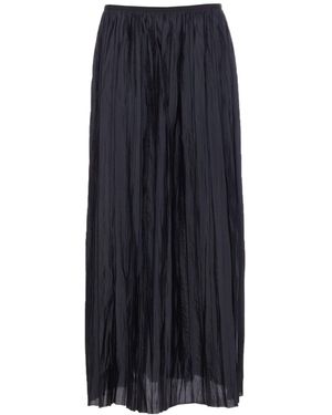 Roberto Collina Pleated Skirt - Blue
