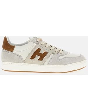 Hogan Trainers Mutton Leather Calfskin - White