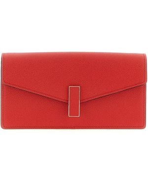 Valextra Iside Clutch - Red