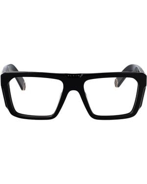 Philipp Plein Vpp142M 700Y Acetate + Metal Optical - Black