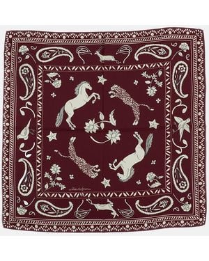 Alberto Biani Scarfs - Red