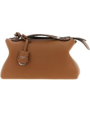Fendi By The Way Selleria Medium Handbag - Brown