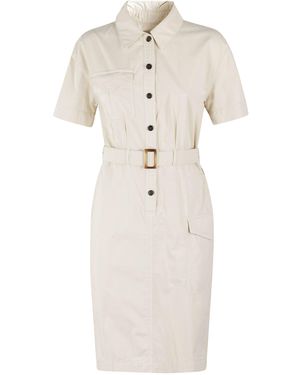 Woolrich Military Short Dress - Natural