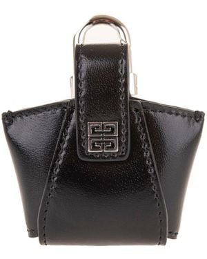 Givenchy 4G Logo Plaque Airpods Case - Black