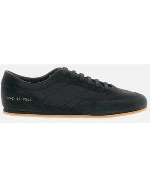 Common Projects Minimal Runner Nylon Suede - Black