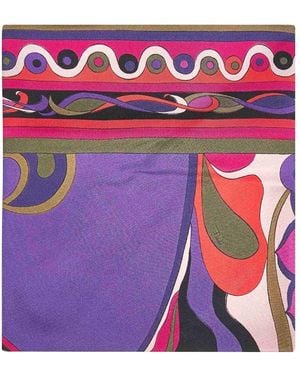PUCCI Pucci Scarfs Silk - Purple