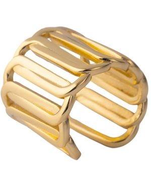 FEDERICA TOSI Ring Square - Metallic
