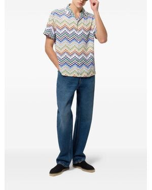 Missoni Shirt Viscose - Blue