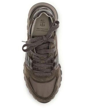 Brunello Cucinelli Suede Sneakers Sneakers - Multicolor