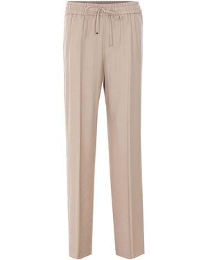 Dondup Pants Viscose - Natural