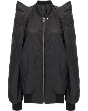 Rick Owens Tec Flight Jacket - Black