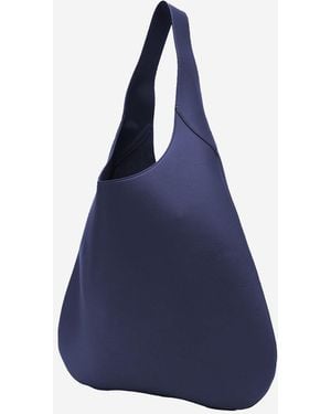 Carven Tommaso Leather Bag Shoulder - Blue