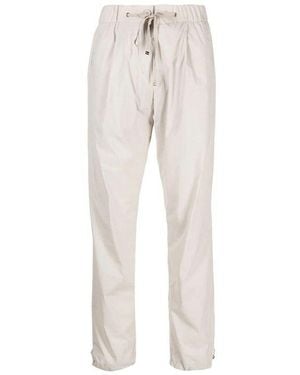Herno Elasticated Pants - White