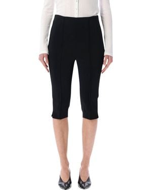 Rohe Tailored Capri Trousers Viscose - Black