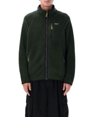 Patagonia Retro Pile Fleece Jacket Recycled Polyester - Black