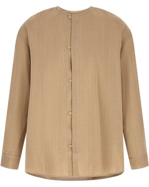 Jacquemus Linen Blouse - Natural