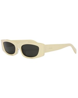Celine Sunglasses Cat Eye Full Rim, Shiny Butter Frame And Smoke Lens Cl40245U39A - Purple