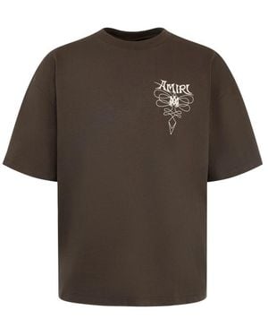 Amiri T-Shirts & Vests - Brown