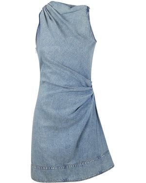 McQueen Dresses Cotton - Blue